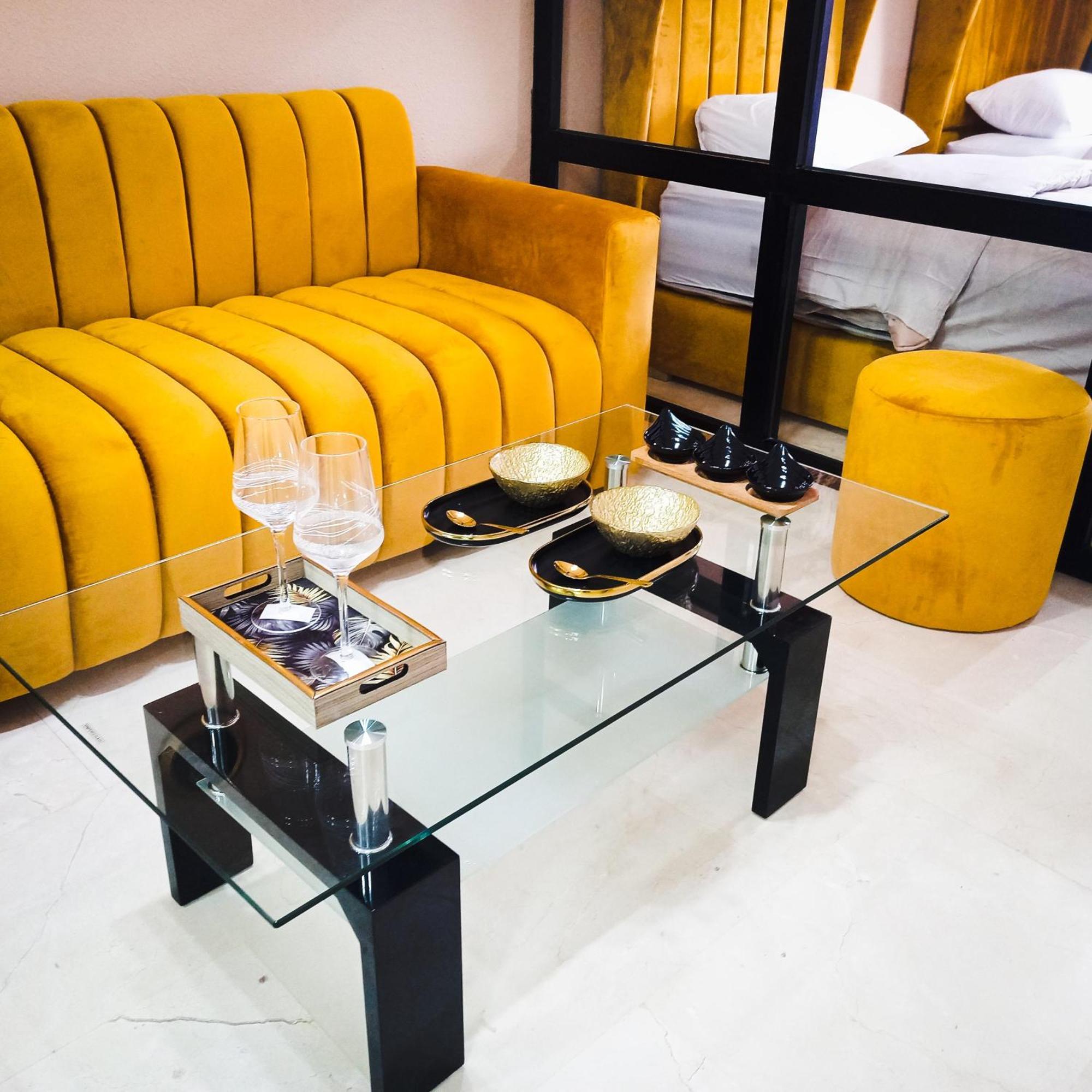 Moderne Appartement Au Plein Centre-Ville En Face Hilton & La Gare De Train Tgv Avec Climatisation Ταγγέρη Εξωτερικό φωτογραφία