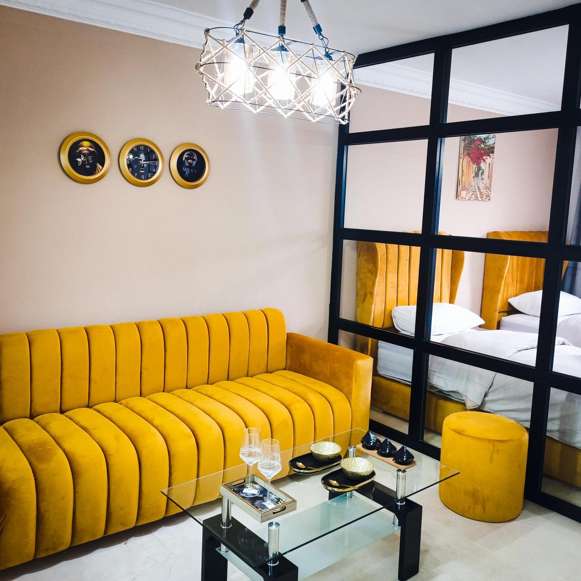 Moderne Appartement Au Plein Centre-Ville En Face Hilton & La Gare De Train Tgv Avec Climatisation Ταγγέρη Εξωτερικό φωτογραφία